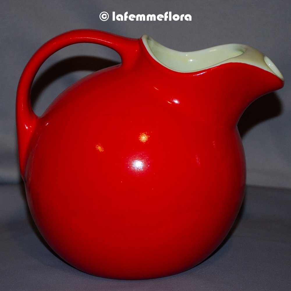 Vintage Hall's Red Pitcher